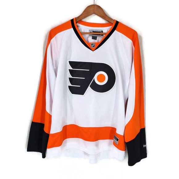 Philadelphia Flyers Jersey Womens Size XXL Reebok Blank - Picture 1 of 10